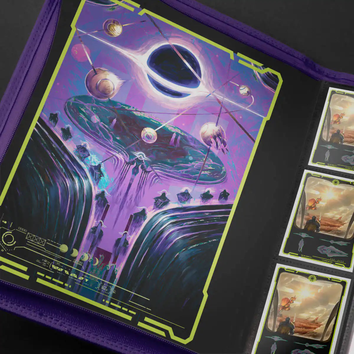 Ultra Pro - Magic: The Gathering - March of the Machine - 9-Pocket PRO-Binder with Elastic Strap