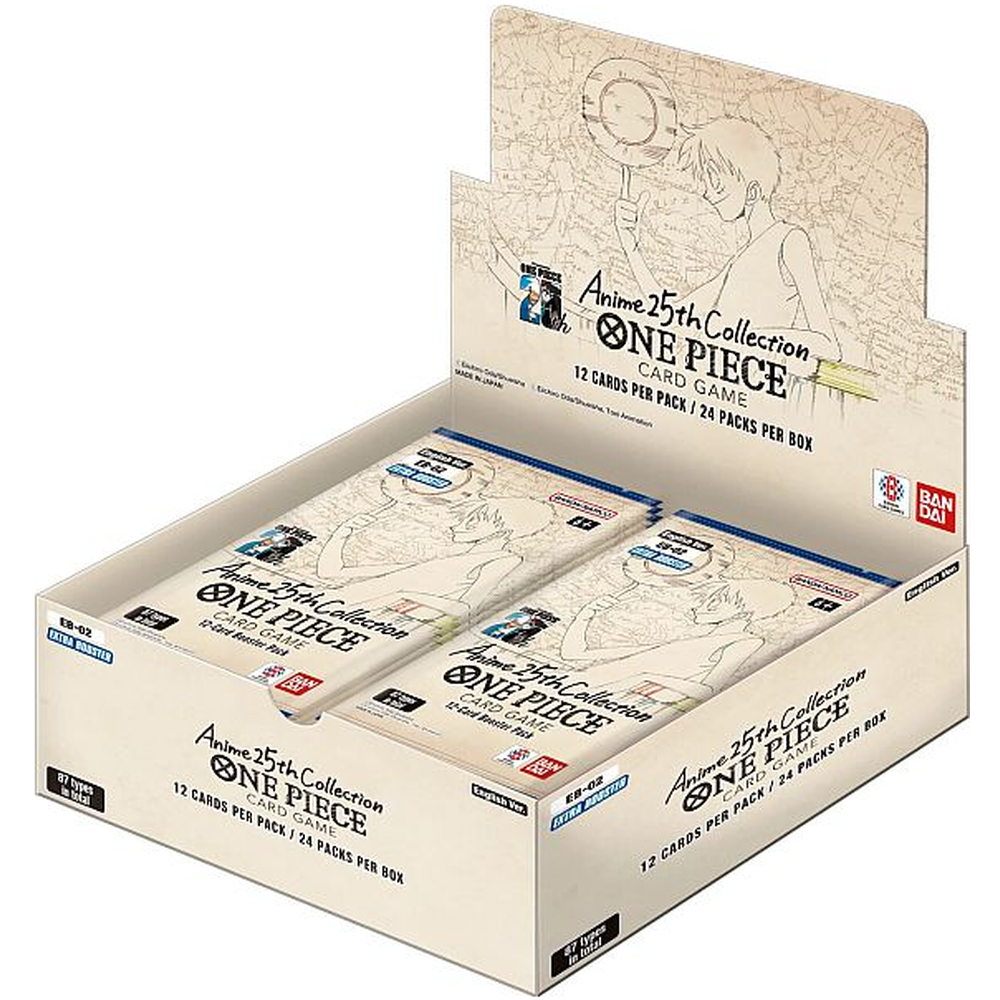 One Piece Card Game – EB02 Anime 25th Collection – (Anglais) - Booster Display