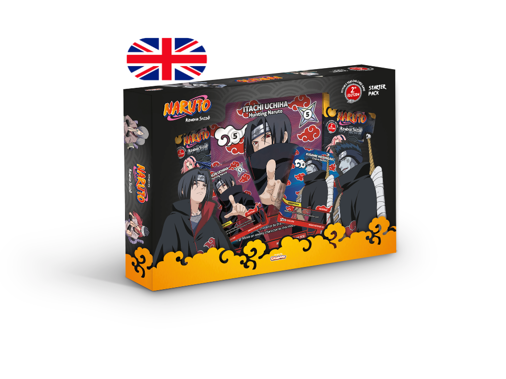 Naruto Mythos TCG – Pack de Démarrage Itachi & Kisame | Konoha Shidō 2e Édition
