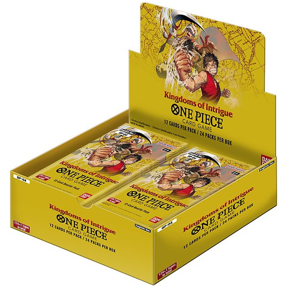 One Piece Card Game – OP04 Kingdoms Of Intrigue – Booster Display (Anglais)