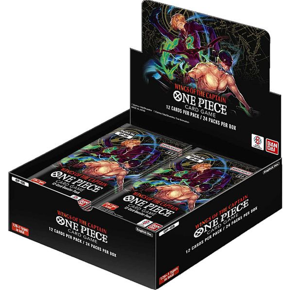 One Piece Card Game: OP06 – Wings of the Captain (Booster Display, 24 Packs) – Anglais