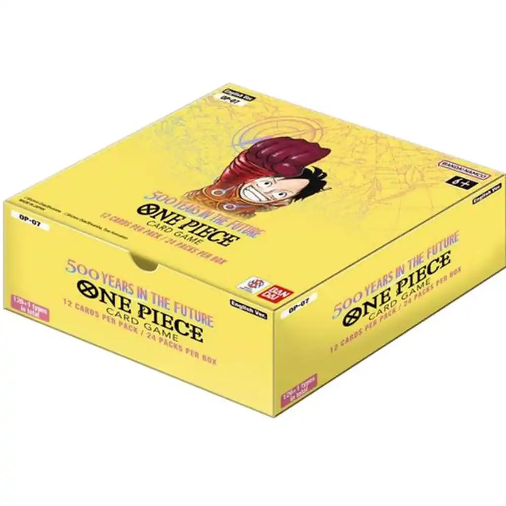 One Piece Card Game: OP07 – 500 Years In The Future (Booster Display, 24 Packs) – (Anglais)