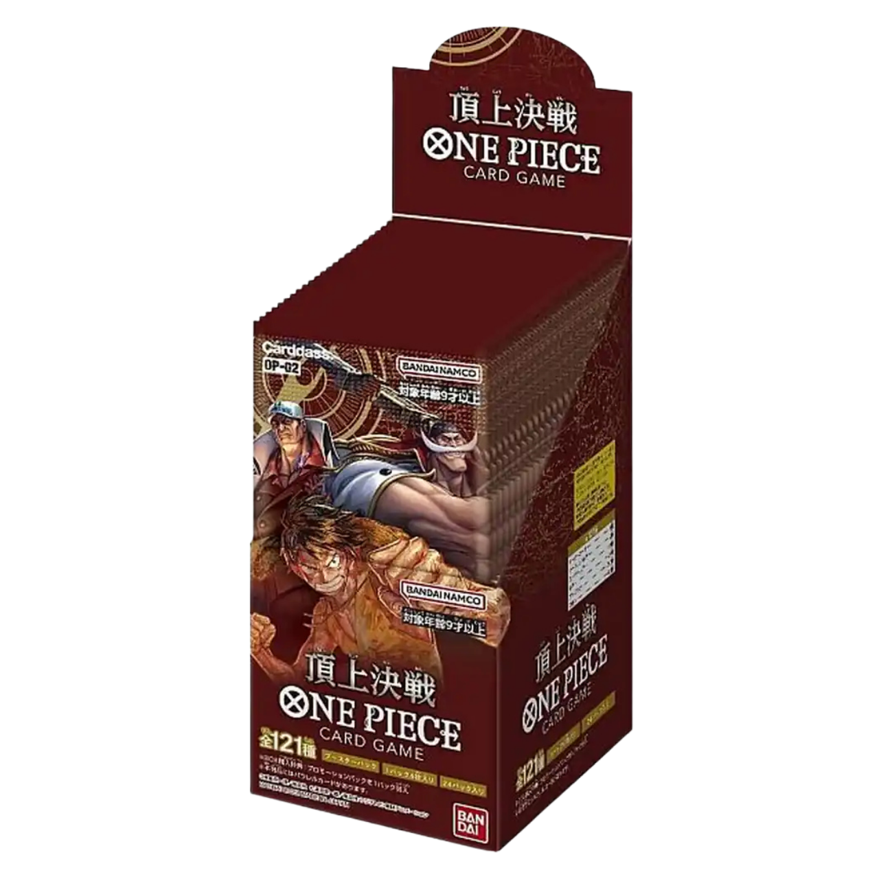 One Piece Card Game – OP02 Paramount War – Booster Display (Japonais)