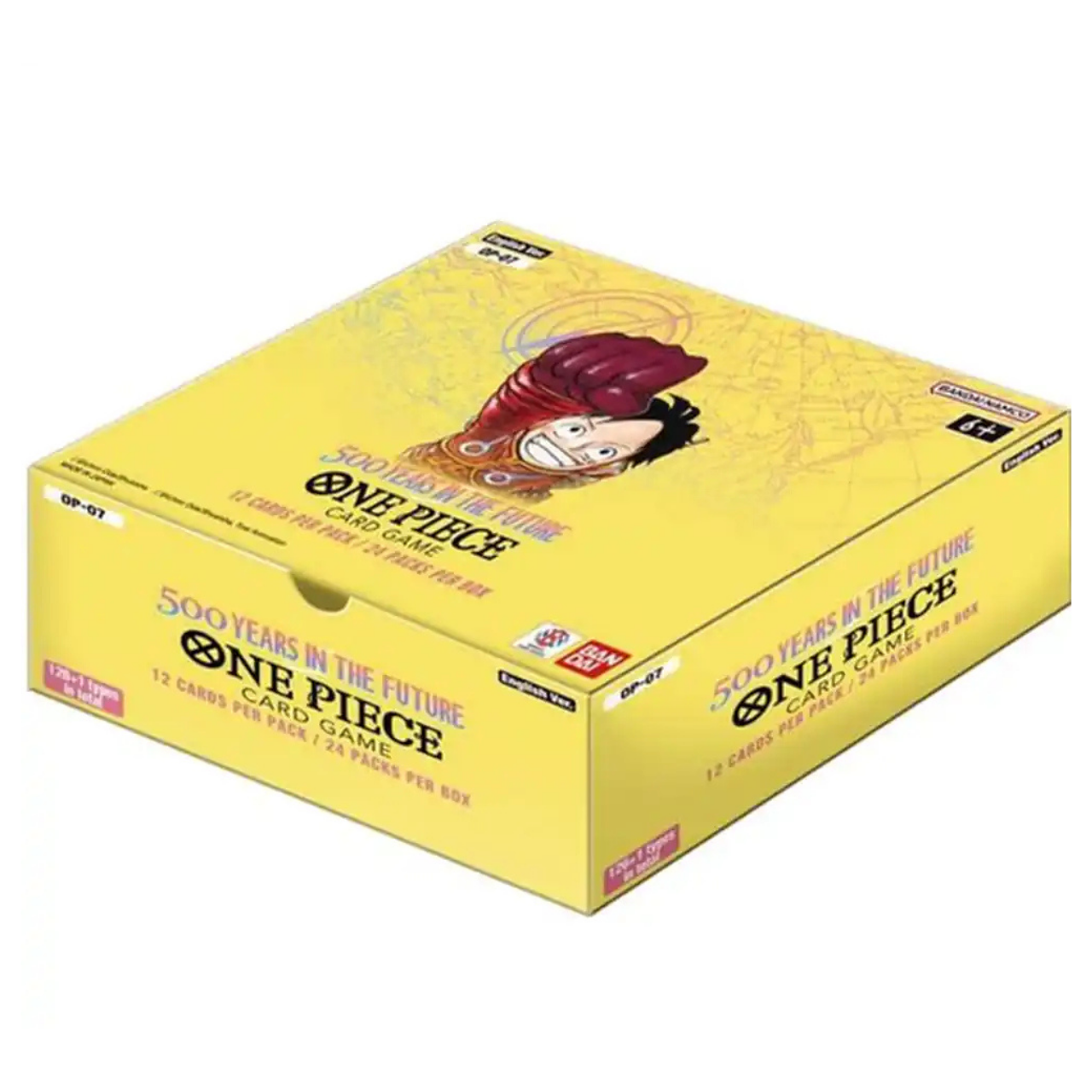 One Piece Card Game: OP07 – 500 Years In The Future (Booster Display, 24 Packs) – (Anglais)