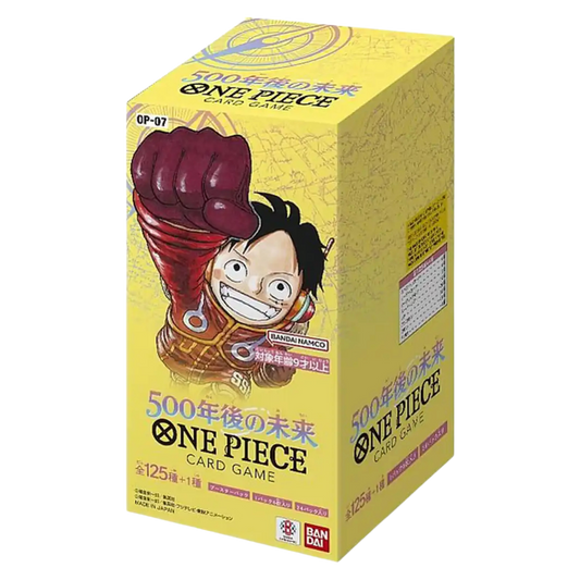 One Piece Card Game – OP07 500 Years in the Future (Japanese) – Booster Display