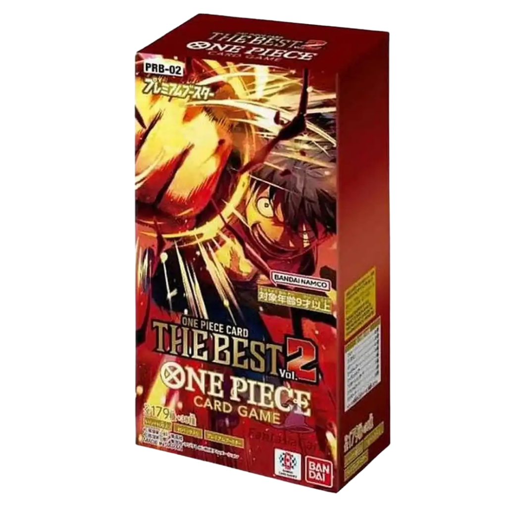 One Piece Card Game – PRB02 One Piece Card The Best (Japonais) – Premium Booster Display
