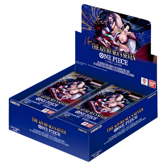 One Piece Card Game – OP14-EB04: The Azure Sea's Seven – Booster Display