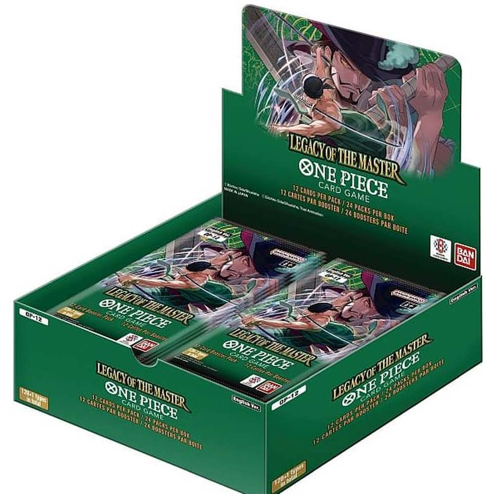 One Piece Card Game : OP12 – Legacy of the Master (Booster Display, 24 Packs) – Anglais
