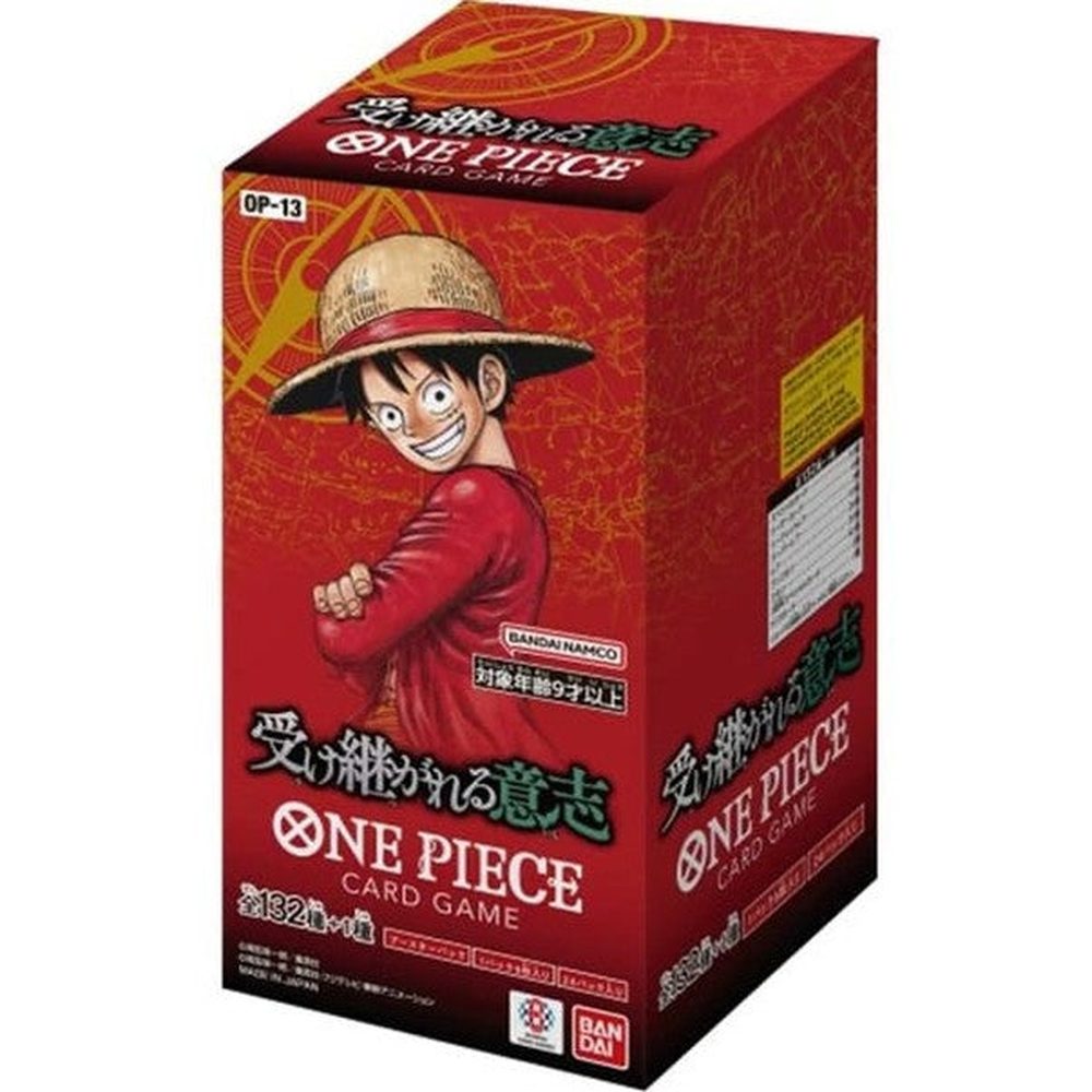 One Piece Card Game – OP13 Carrying on His Will (Japonais) – Booster Display