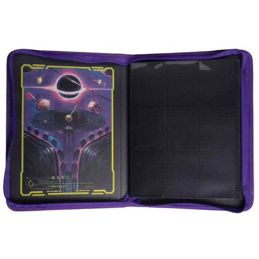 Ultra Pro - Magic: The Gathering - Aux Portes des Éternités - Classeur PRO à 9 pochettes premium avec fermeture élastique