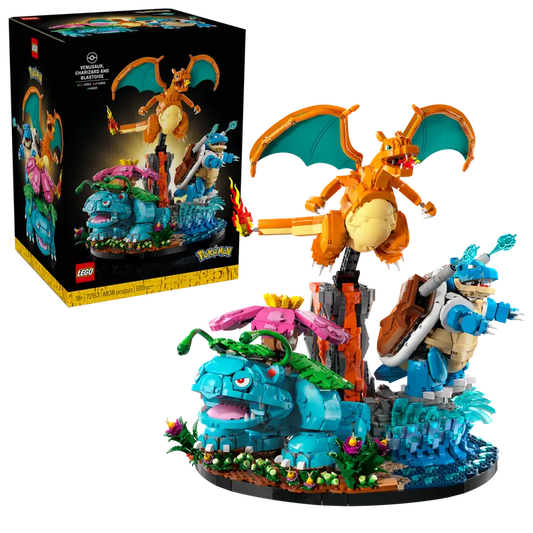 Florizarre, Dracaufeu et Tortank