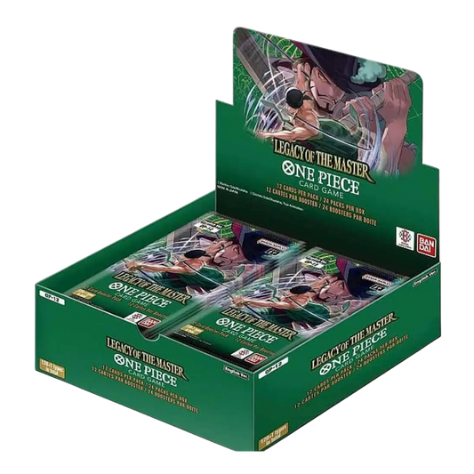 One Piece Card Game: OP12 – Legacy of the Master (Booster Display, 24 Packs) – English