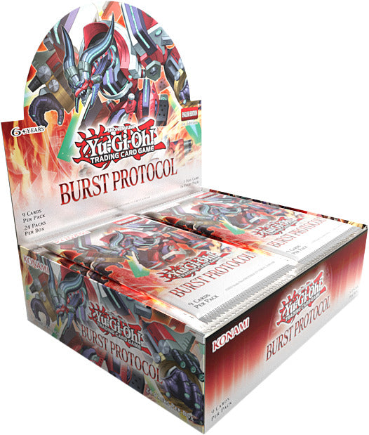 Yu-Gi-Oh! TCG - Burst Protocol Booster Pack Display (24 Boosters) - UK