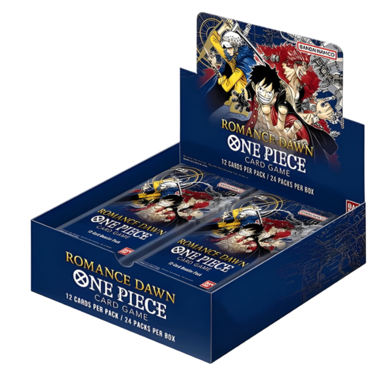 One Piece Card Game – OP01 Romance Dawn – (Anglais) - Booster Display