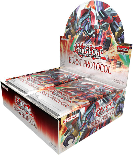 Yu-Gi-Oh! TCG - Burst Protocol Booster Pack Display (24 Boosters) - UK