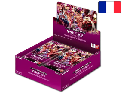 One Piece Card Game – OP11 A Fist of Divine Speed – Booster Display (Anglais)