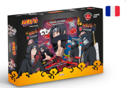 Naruto TCG: First set 2nd Edition Special Pack Itachi  (French)