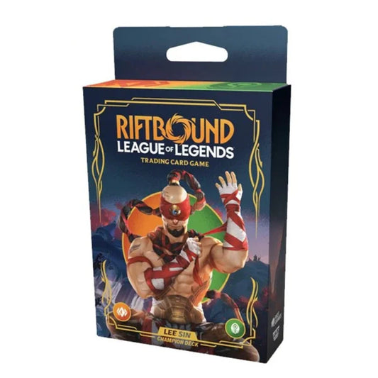 Deck Champion Lee Sin Riftbound Origins Set 1 FR – TCG League of Legends