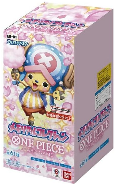 One Piece Card Game – EB01 Memorial Collection (Japonais) – Booster Display