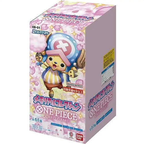 One Piece Card Game – EB01 Memorial Collection (Japonais) – Booster Display