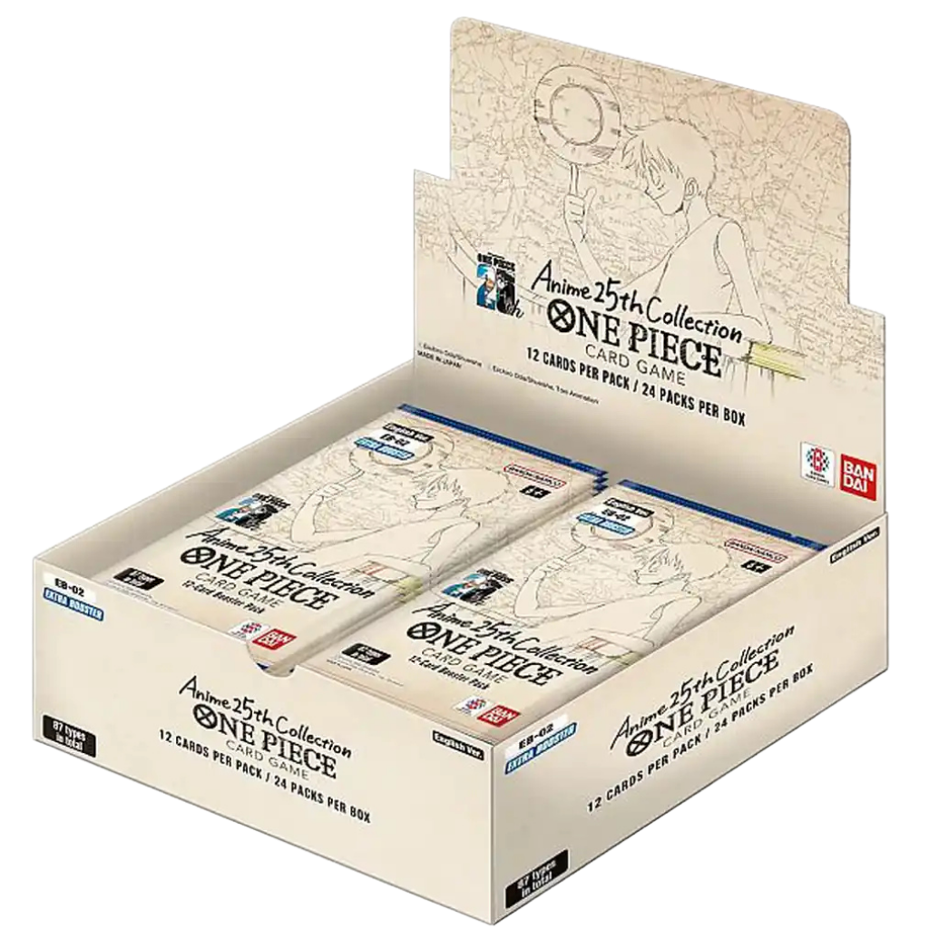 One Piece Card Game – EB02 Anime 25th Collection – (Anglais) - Booster Display