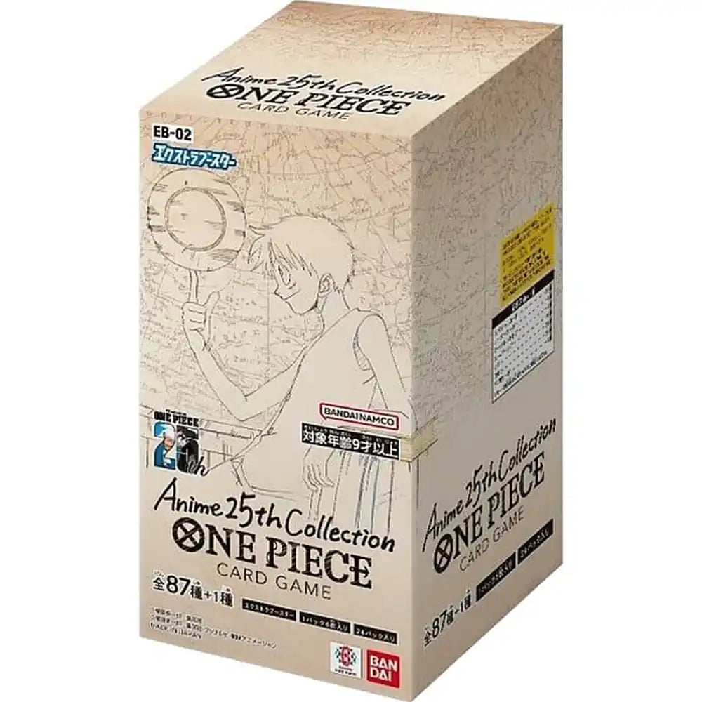 One Piece Card Game – EB02 Anime 25th Collection (Japonais) – Booster Display