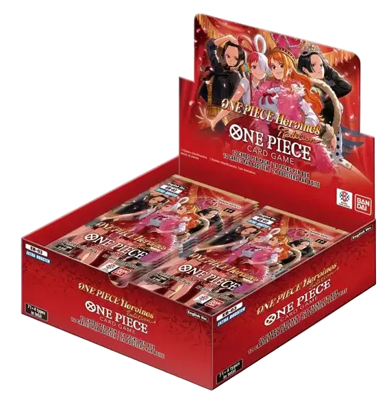 One Piece Card Game – EB03: One Piece Heroines Edition – Extra Booster Display (Francais)