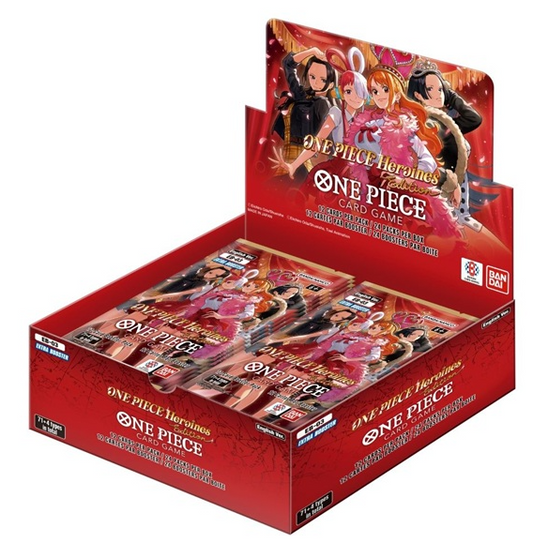 One Piece Card Game – EB03: One Piece Heroines Edition – Extra Booster Display (Francais)