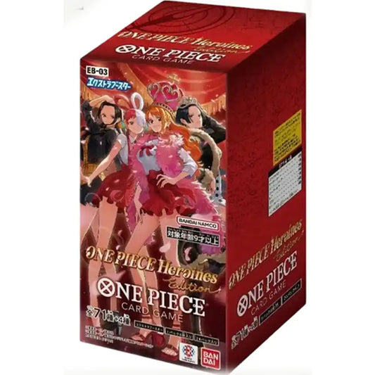 One Piece Card Game – EB03 One Piece Heroines Edition (Japonais) – Booster Display