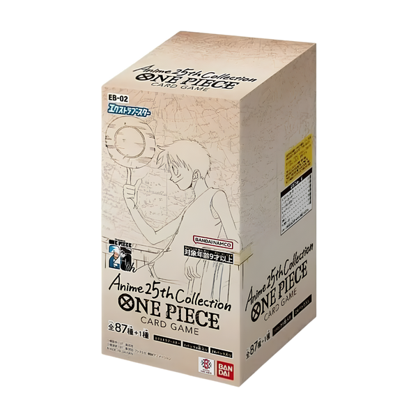 One Piece Card Game – EB02 Anime 25th Collection (Japonais) – Booster Display