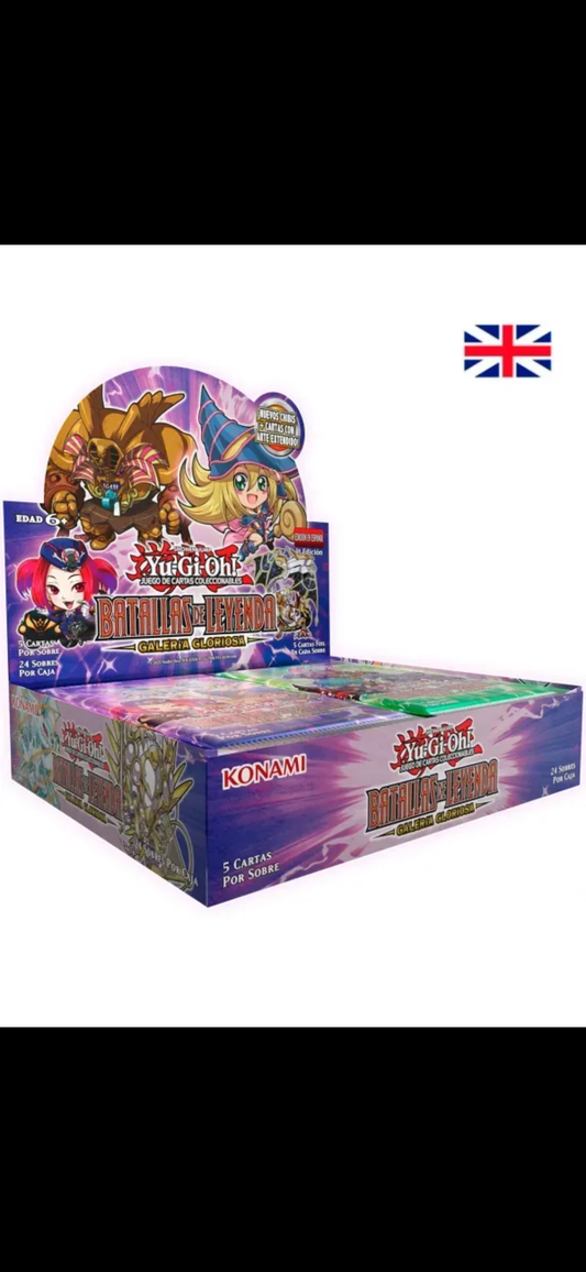 Booster Box Battles of Legend: Glorious Gallery | 24 Sobres Yu-Gi-Oh! ENG