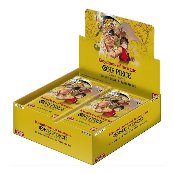 One Piece Card Game – OP04 Kingdoms Of Intrigue – Booster Display (English)