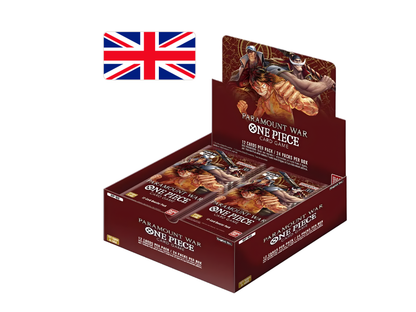 One Piece Card Game – OP02 Paramount War – Booster Display (Anglais)