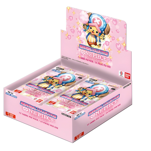 One Piece Card Game – EB01 Memorial Collection – Booster Display (Anglais)