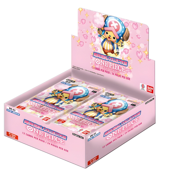 One Piece Card Game – EB01 Memorial Collection – Booster Display (English)