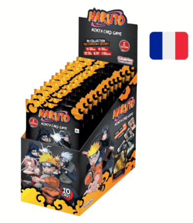 Display de 24 Boosters – Naruto TCG – First Set – Version Française