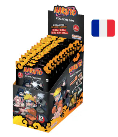 Display de 24 Boosters – Naruto TCG – First Set – Version Française