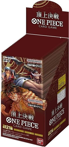 One Piece Card Game – OP02 Paramount War – Booster Display (Japonais)