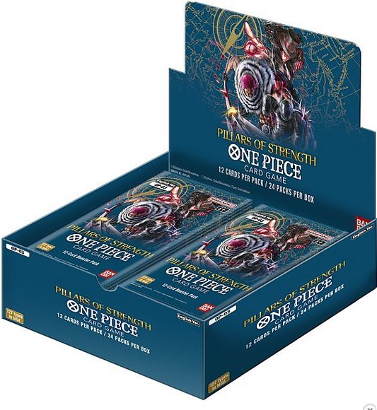 One Piece Card Game – OP03 Pillars of Strength – Booster Display (Anglais)