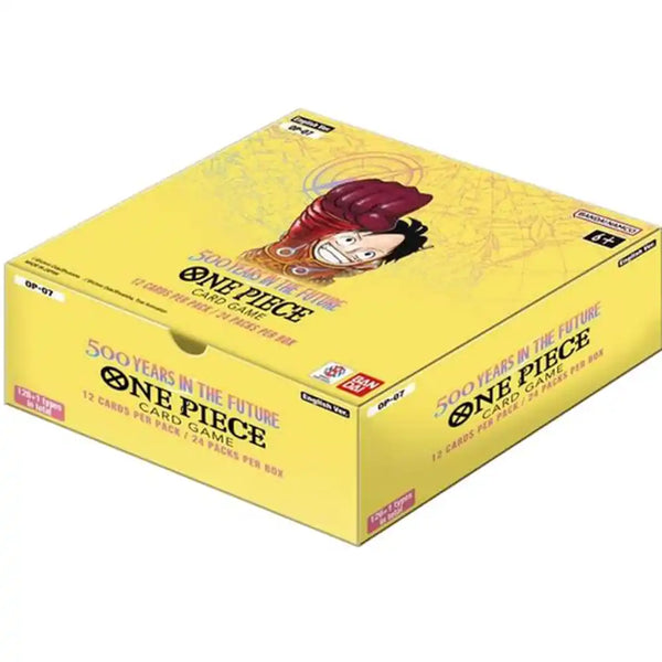 One Piece Card Game: OP07 – 500 Years In The Future (Booster Display, 24 Packs) – (English)