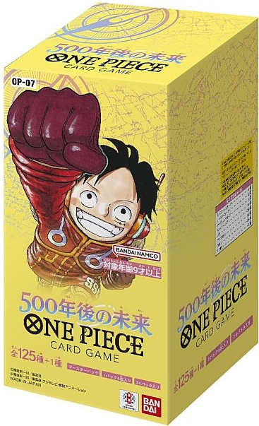 One Piece Card Game – OP07 500 Years in the Future (Japonais) – Booster Display