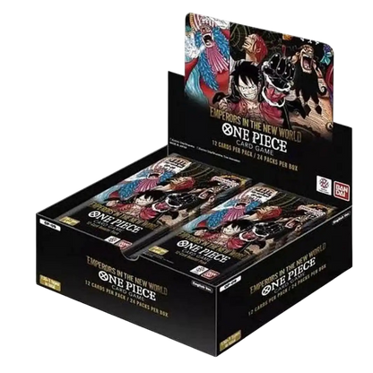 One Piece Card Game: OP09 – Emperors in the New World (Booster Display, 24 Packs) – English
