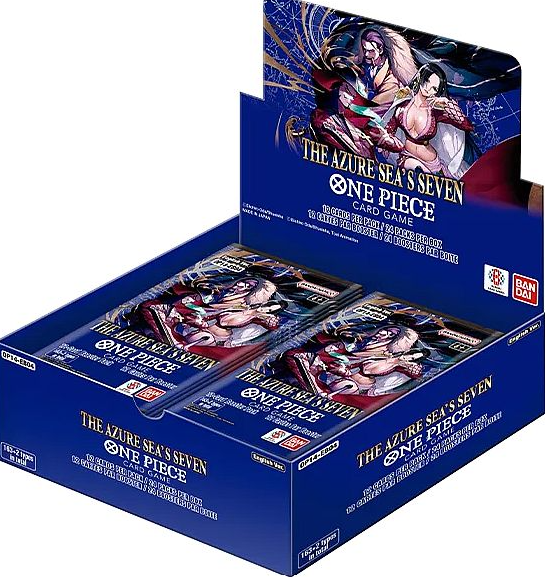 One Piece Card Game – OP14-EB04: The Azure Sea's Seven – Booster Display