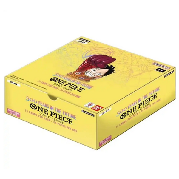 One Piece Card Game: OP07 – 500 Years In The Future (Booster Display, 24 Packs) – (Anglais)