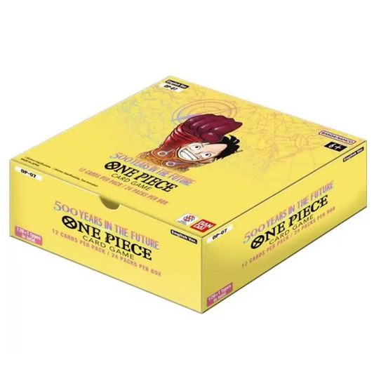One Piece Card Game: OP07 – 500 Years In The Future (Booster Display, 24 Packs) – (English)