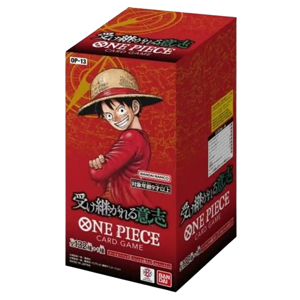 One Piece Card Game – OP13 Carrying on His Will (Japonais) – Booster Display