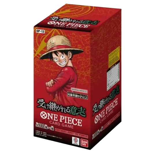 One Piece Card Game - OP13 Carrying on His Will (Japanese) - Booster Display