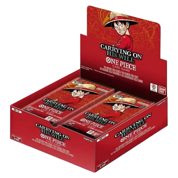 One Piece Card Game : OP13 – Carrying On His Will (Booster Display, 24 Packs) – Anglais