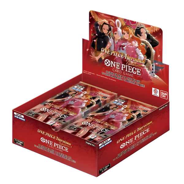 One Piece Card Game – EB03: One Piece Heroines Edition – Extra Booster Display (Anglais)