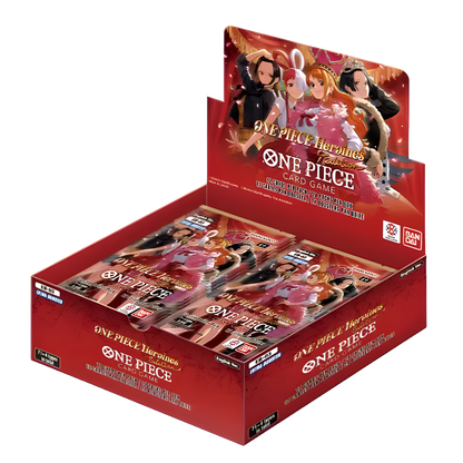 One Piece Card Game – EB03: One Piece Heroines Edition – Extra Booster Display (Anglais)